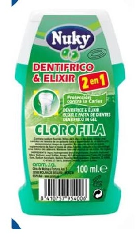Nuky Dentífrico Clorofila