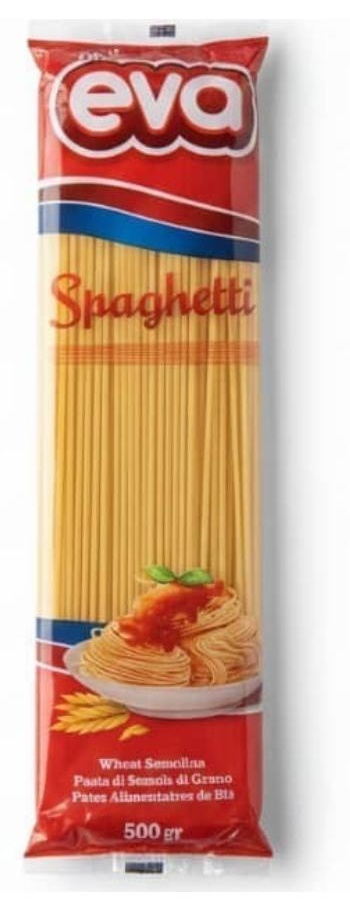 Espagueti Eva 500g
