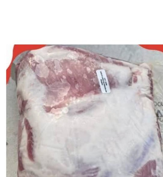 Carne res congelada bloque